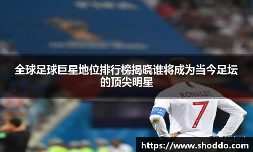 全球足球巨星地位排行榜揭晓谁将成为当今足坛的顶尖明星